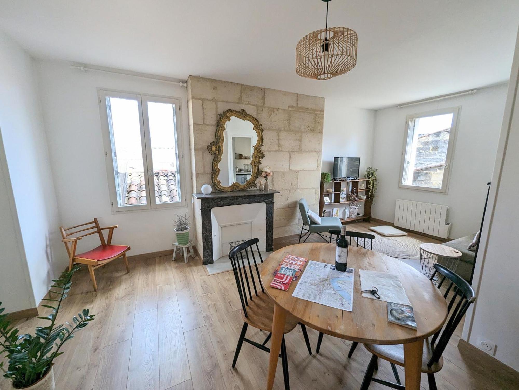 Lumineux Appartement Sous Les Toits A Pey Berland 波尔多 外观 照片